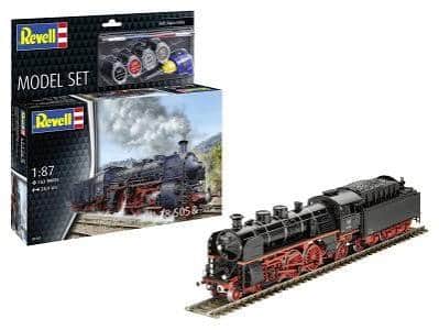 REVELL 62167 Baureihe 18 505 & Tender 2'3' T 38 - Stoomlocomotief incl lijm verf kwastje