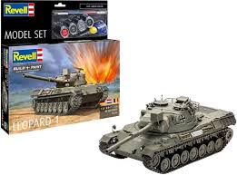 REVELL 63240 Leopard I incl lijm verf kwastje