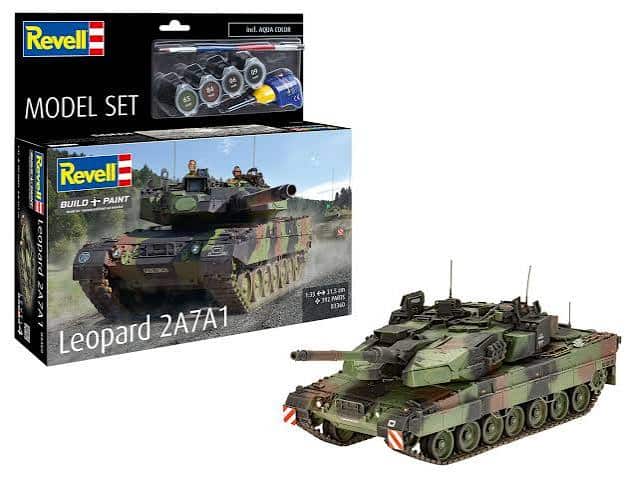 REVELL 63360 Leopard 2A7A1 incl lijm verf kwastje