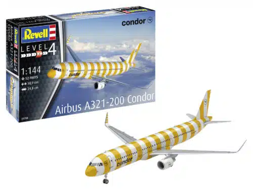 REVELL 63788 Airbus A321-200 Condor met verf, lijm en kwastje