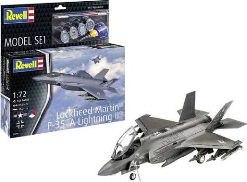 REVELL 63799 Lockheed Martin F-35A lighting II incl lijm verf kwastje