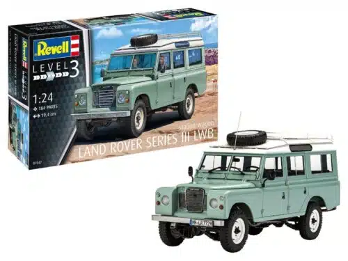 REVELL 67047 Revell Model Set Land Rover Series III stationwagon met verf, lijm en kwastje