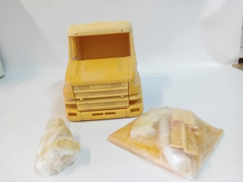 Scania CT19 Hauber resin cabin for Wedico trucks 1:16 Samo Cabins
