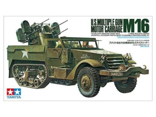 TAMIYA 35081 US M16 multible gun motor carriage
