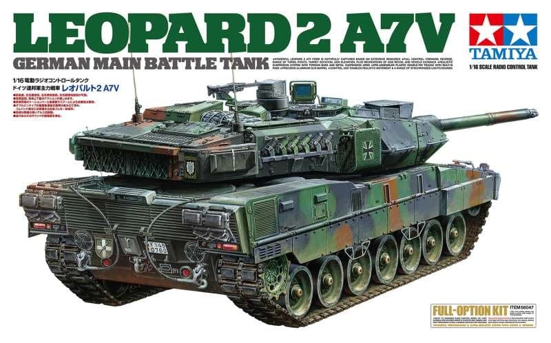 TAMIYA 56047 Leopard 2 A7V Radio Control Full Option
