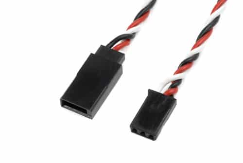 Verlengkabel verdrild Futaba 22AWG 75 cm