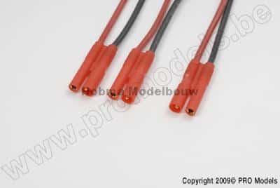 Y-kabel serieel 2mm goudstekker, silic