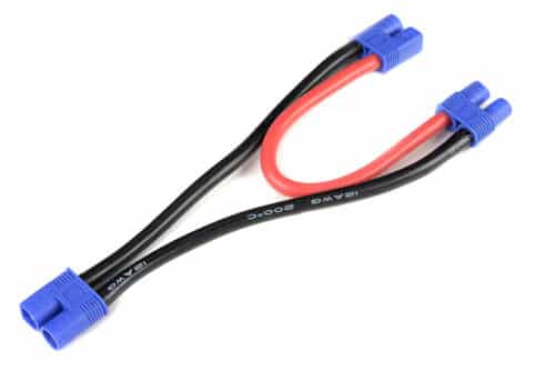 Y-kabel serieel E-Flite, silicone kabe