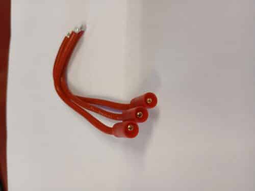 3.5 mm connector goudstekker 3 pins Man silic