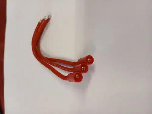 3.5 mm connector goudstekker 3 pins Man silic