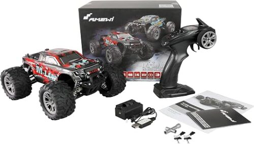 Amewi 22622 M-Land Monstertruck 48km/h 4WD 1:16 RTR rood