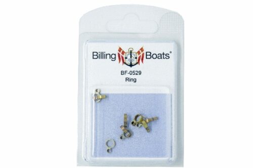 Billing Boats BF 0520529 ring 6 mm messing 10 st