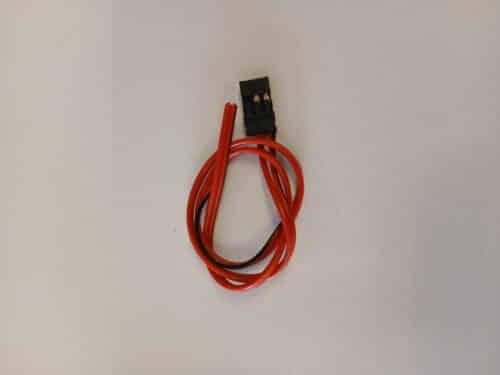 connector stekker kabel Graupner 30 cm