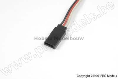 connector stekker met kabel Futaba, Vrouw 15cm