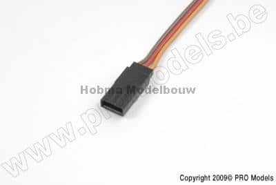 connector stekker met kabel JR/Hitec Vrouw 25cm