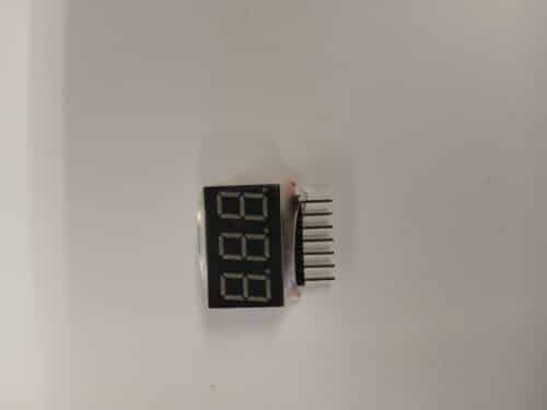 Lipo-checker/spanning meter zonder zoemer
