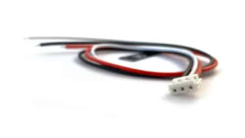 lipo connector Sensorkabel 3 polig siliconedraad 25 cm