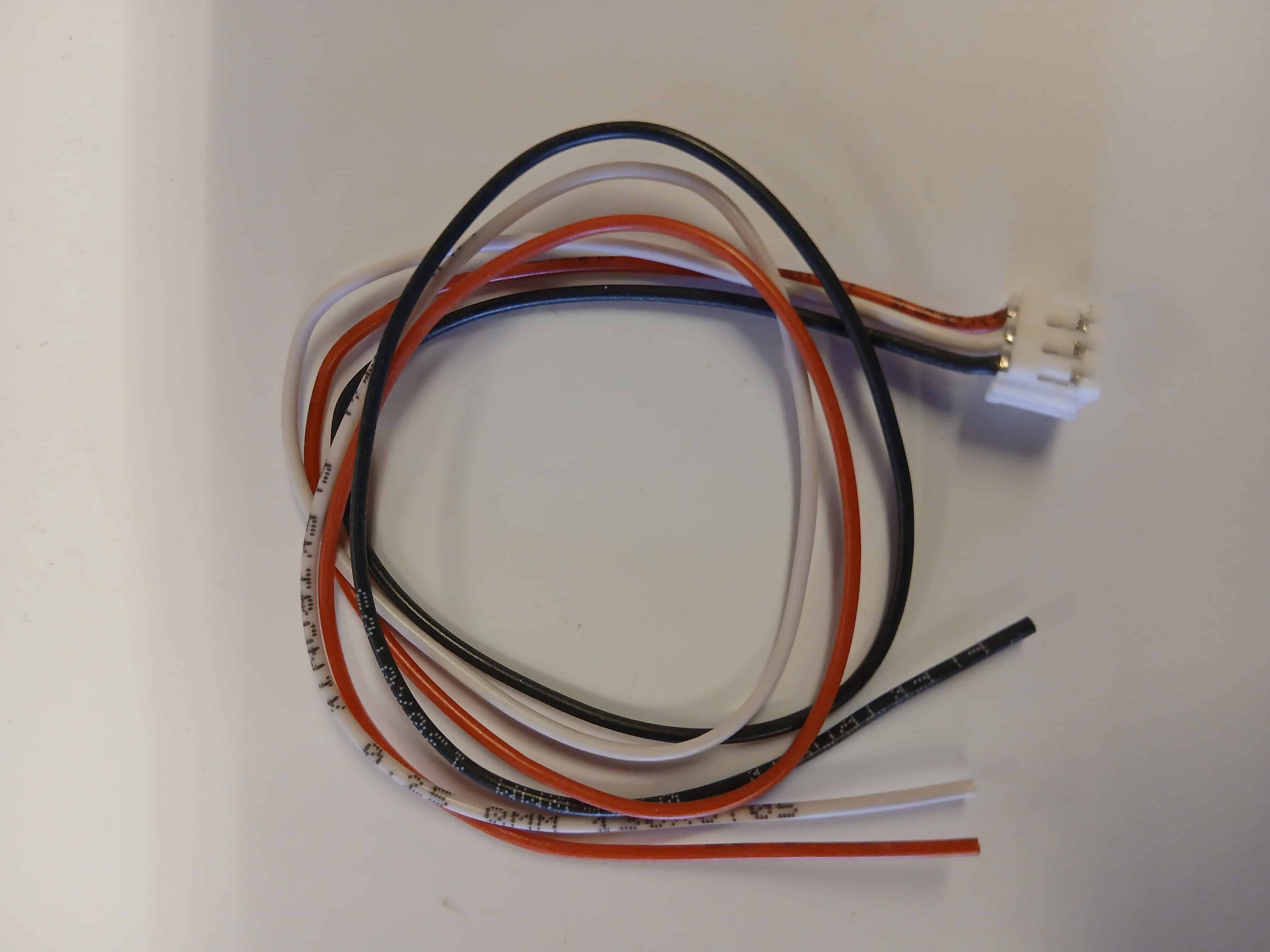 lipo stecker connector 3 polig silikondraad 25 cm