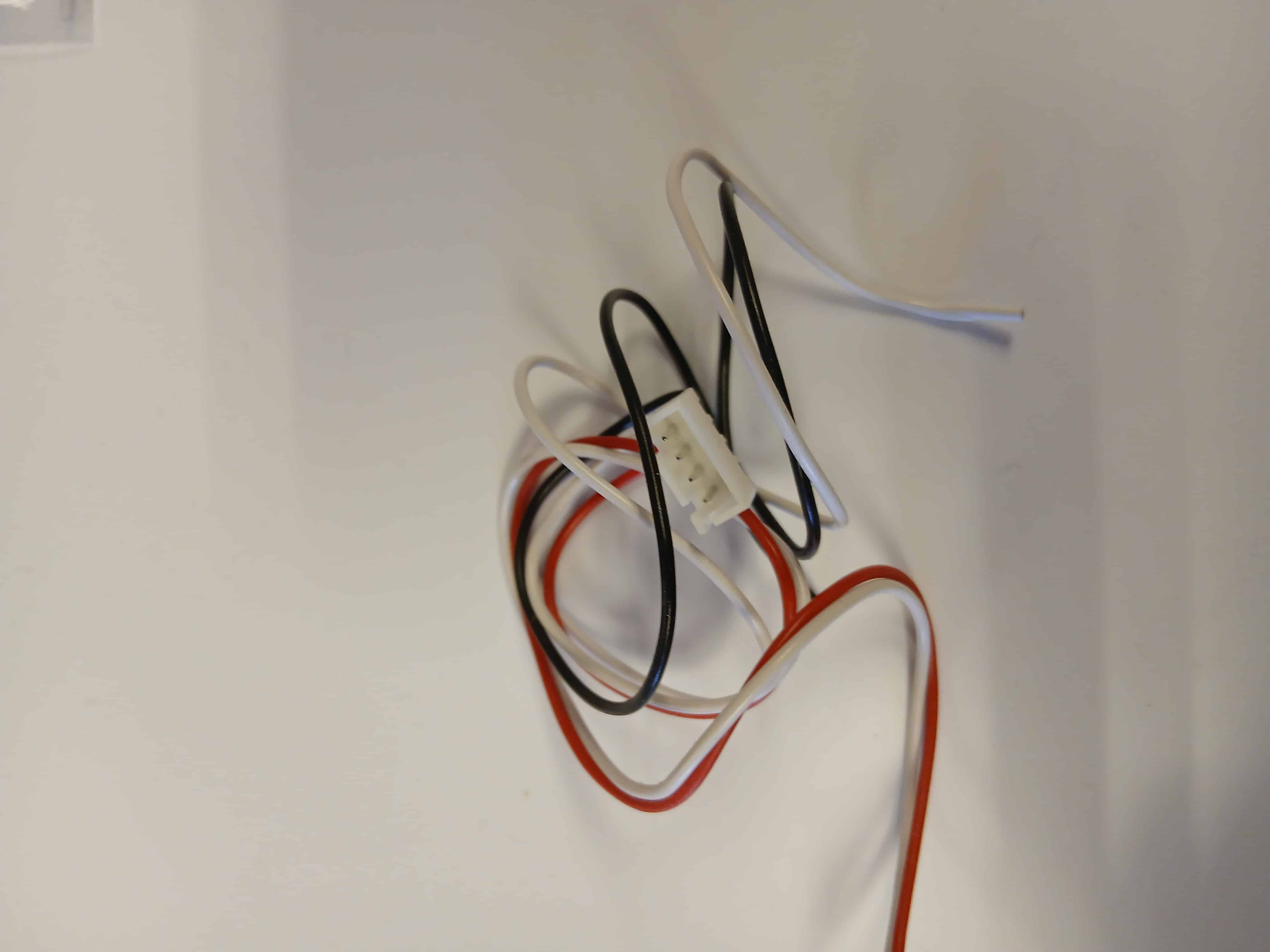 lipo stekker connector Sensorkabel man 4 polig