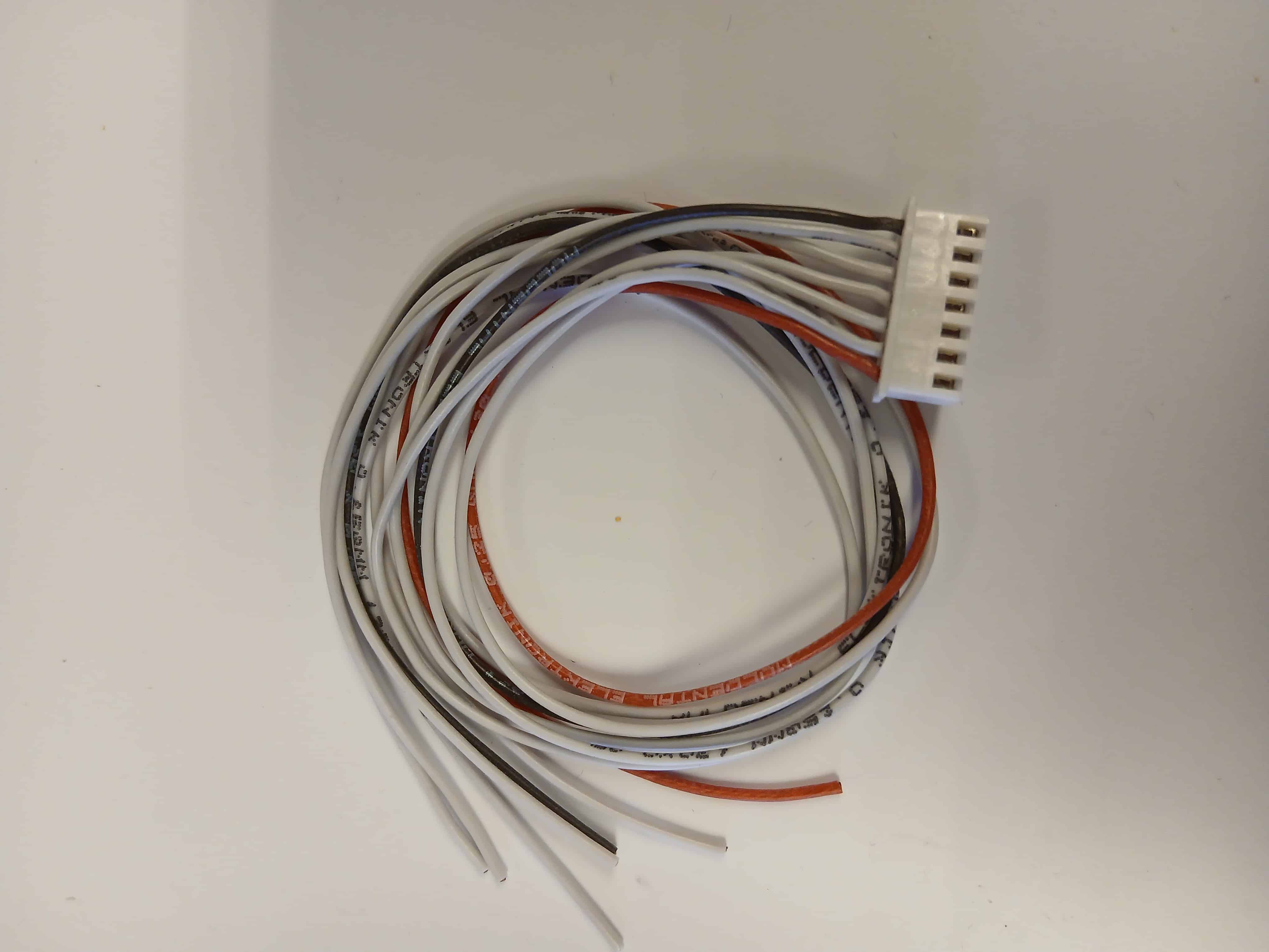 lipo stekker connector Sensorkabel vrouw 7 polig siliconedraad 30 cm