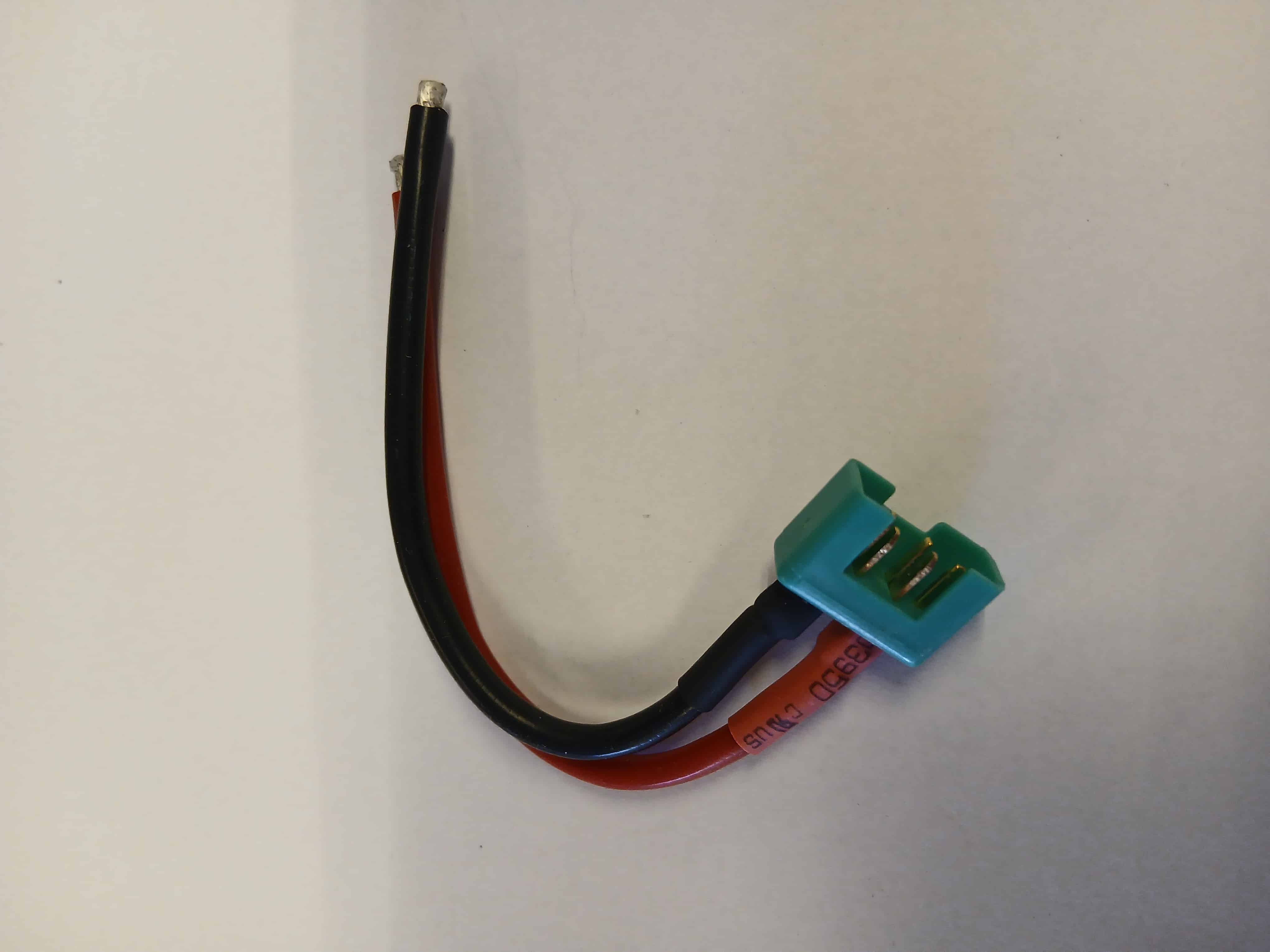 MPX connector goudstekker vrouw silicone kabel
