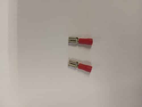 Platte stekker 4.8 mm Insteekdikte 2 st