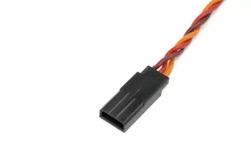 Servo connector stekker met kabel verdrild