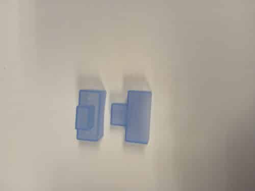 Siliconebescherm hoes 2 st