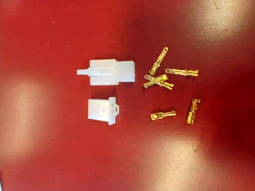 stekker connector KFZ Stecker 3 Polig Auto Stecker Buchse Set 1,0-2,5 mm²
